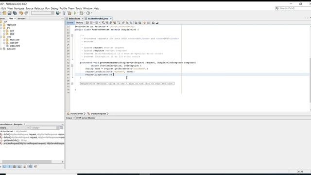 How to use jsp and servlet - Java Tutorial смотреть онлайн