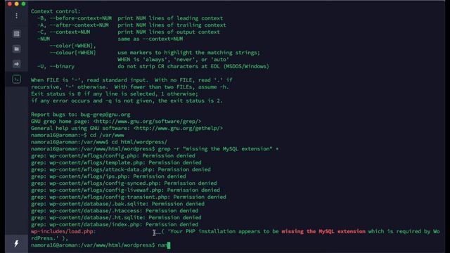 Wordpress Troubleshoot: Missing the MySQL extension смотреть онлайн