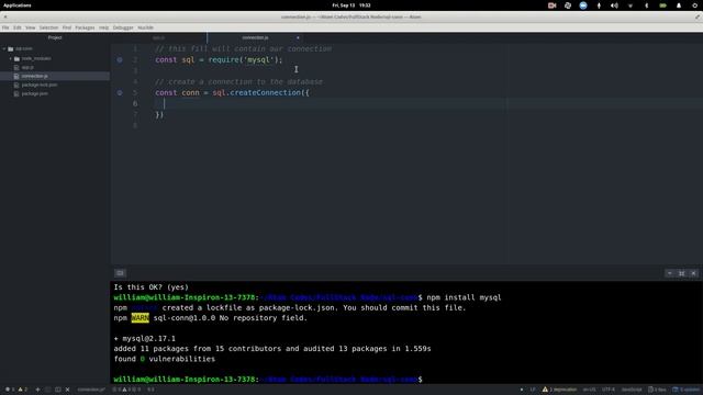Node Js | MySQL Database Connection 2019 смотреть онлайн