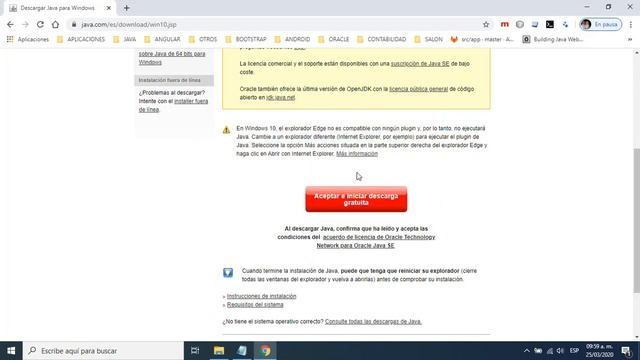 Cómo instalar java en Windows 10 | Cómo descargar e instalar java para Windows 10 смотреть онлайн