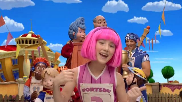 Лентяево - Бинг Бэнг _ Bing Bang (S01E03) - Music Video (Full HD 1080p) LazyTown RU