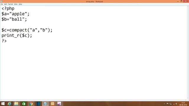 16 Converting array and variables смотреть онлайн