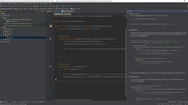 Android Studio - Subiendo Archivos desde resources a Firebase смотреть онлайн