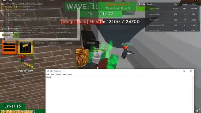 roblox ZOMBIE ATTACK script auto farm zombies смотреть онлайн