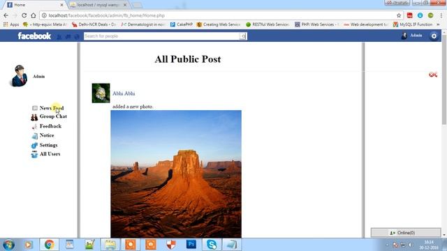 Social Networking Project Admin Panel смотреть онлайн