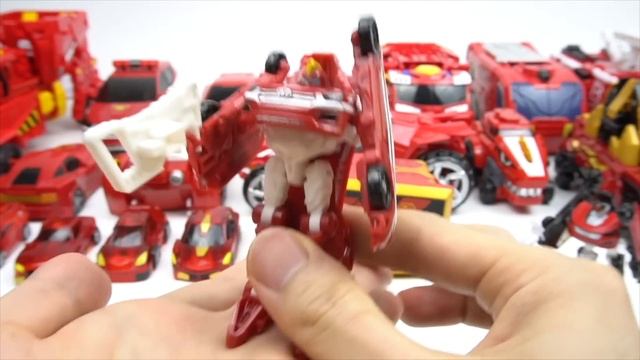 35 Red Transformer Toys, Dinosaur Animal Car Airplane Robot Toys