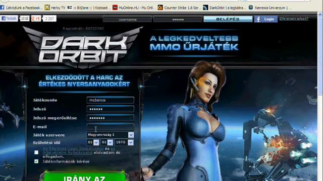 Darkorbit register смотреть онлайн