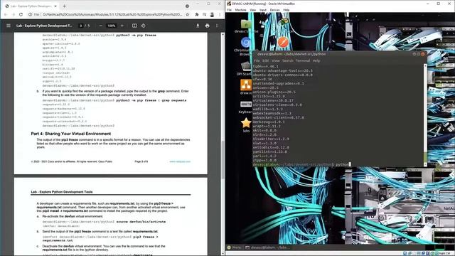 3.1.12 Lab - Explore Python Development Tools | DevNet Associate v1.0 смотреть онлайн
