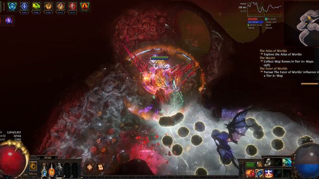 PoE CWDT Wardloop build. Elder Guardian with mavens influence смотреть онлайн