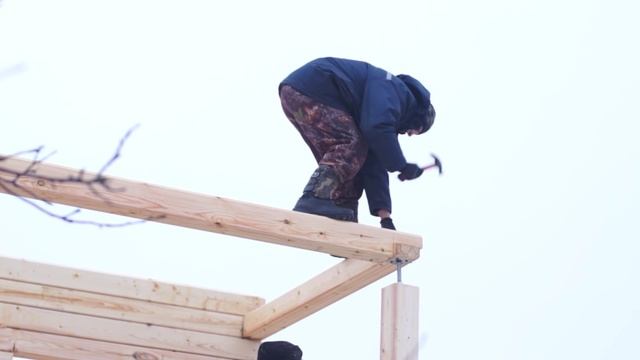 Древцентр Дом из бруса 6х6 за 7 дней смотреть онлайн