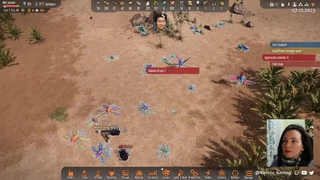 Stranded: Alien Dawn SOLO SPEEDRUN On Insane Chaos Ep.3 ~ RU/EN