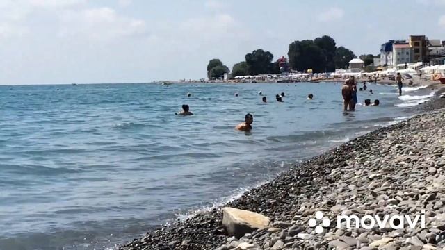 ? Народу очень мало / Пляж Колос / пляж Лазаревское смотреть онлайн
