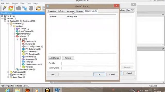 Instalacion de Postgresql y ejemplo de una base de datos смотреть онлайн