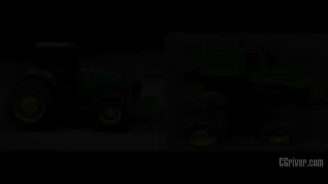 3D Model: John Deere 8530 tractor twin wheels - CGriver.com смотреть онлайн