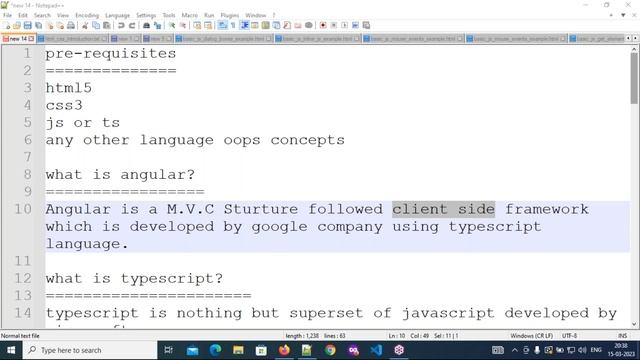 ANGULAR 14 with TypeScript tutorials || Demo - 1 || by Mr. Ramesh On 15-03-2023 @8PM IST смотреть онлайн