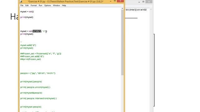 Sets in Python [UR] Module 2 Lecture 9 ZE - 208 смотреть онлайн