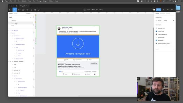 Crea componentes más flexibles y potentes en Figma usando “slots” смотреть онлайн