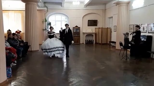 Полька-мазурка La Mousme на музыку Л.Г.Ганна смотреть онлайн