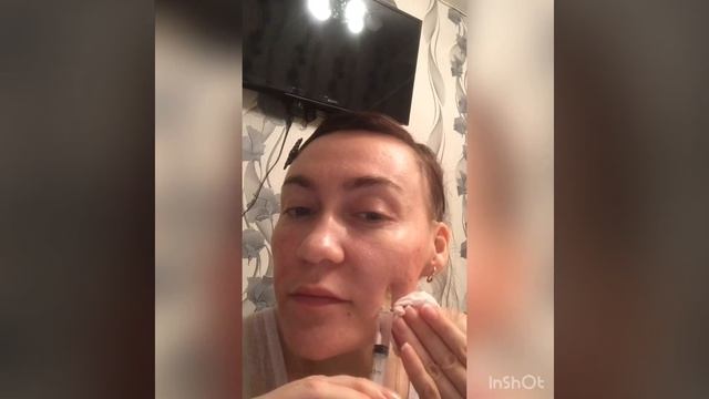 Мезотерапия в домашних условиях, препаратом Dermaheal. 2 часть.