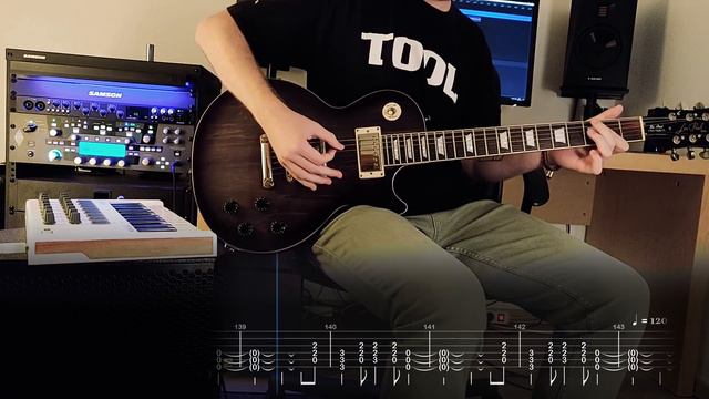 TOOL - Pneuma (Guitar + Synth Cover with Play Along Tabs) смотреть онлайн
