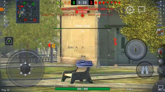 Эпичные ваншоты на Кв-2 в World of Tanks Blitz смотреть онлайн