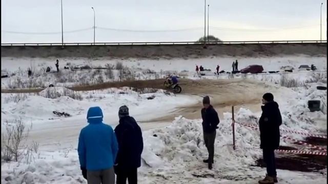 МОТОКРОСС В ЖУКОВСКОМ 19.02.2017. смотреть онлайн