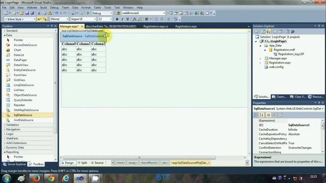 ASP.NET Tutorial 3 - Creating Database For Login Page | BTT смотреть онлайн