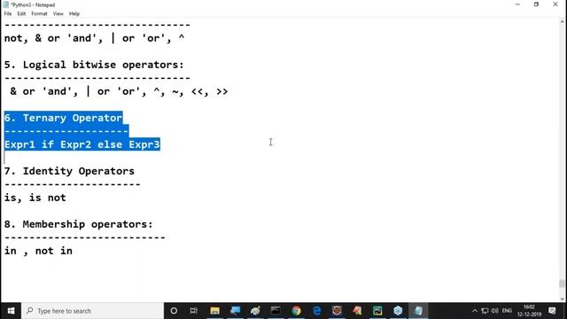 PYTHON (Fast Track) tutorials || Session - 12 || by Mr. Nagoor Babu On 12-12-2019 @ 3 PM смотреть онлайн