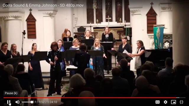 EMMA JOHNSON (CLARINET) and CORRA SOUND There is no Rose смотреть онлайн