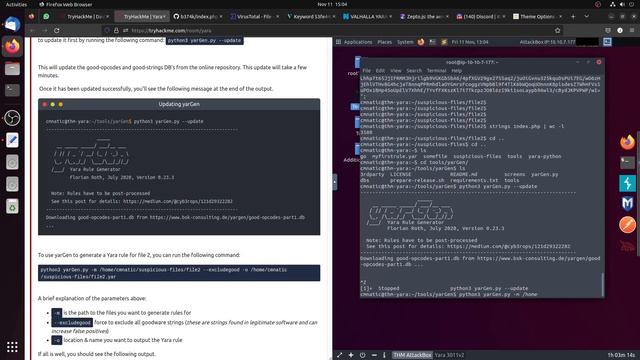 Yara - Tryhackme - смотреть онлайн