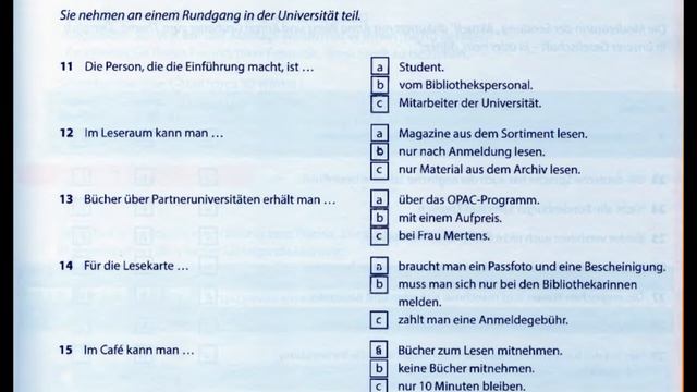 Goethe Zertifikat B1 Hören I b1 prüfung I hören b1 ösd I b1 hören prüfung mit lösung-1 смотреть онлайн
