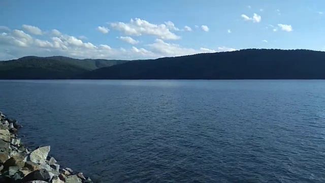 Глинистый берег.Укрепление берега реки Ангара смотреть онлайн