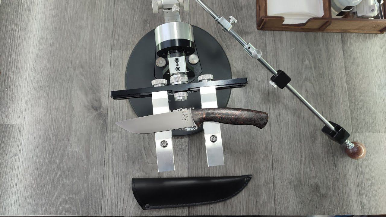 Нож "Шкурник" АЕ Тимофеева, сталь S125V. TSPROF K03 Pro смотреть онлайн