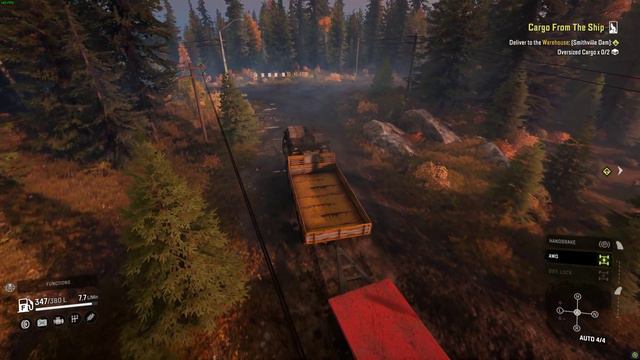 SnowRunner | Cargo From The Ship | Tatra T813, Fleetstar F2070A | Part 1 смотреть онлайн