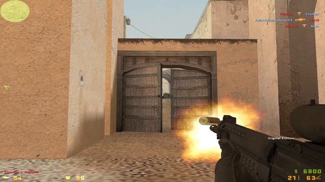 Counter Strike 1.6 [PC] (CS:GO Edition) Offline Gameplay 86 (GO: Dust II) смотреть онлайн