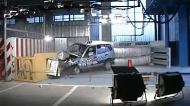 Краш тест Шеви Нивы flv смотреть онлайн