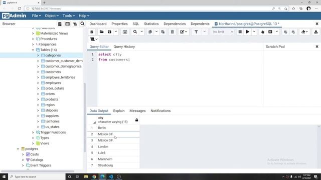 POSTGRES PARA PRINCIPIANTES 12: Uso de la palabra clave DISTINCT смотреть онлайн