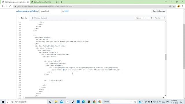#8 || How to edit skill section of portfolio || github portfolio tutorial || Achievers Educator Hub смотреть онлайн