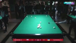 Паламарь - Абрамов. 2021, Кубок "Империи". Бильярд (московская пирамида). Billiards.