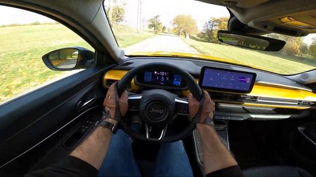 2023 Jeep Avenger (electric) | POV test drive смотреть онлайн