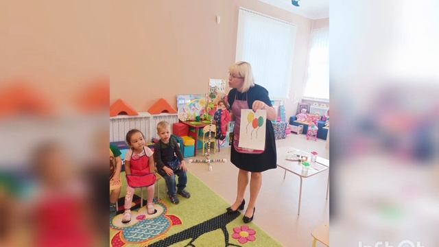 Рисование "Шары для нашей группы". смотреть онлайн