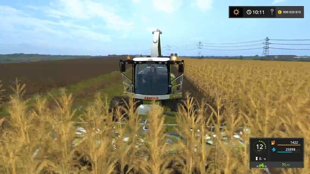 Farming Simulator 17 CLAAS JAGUAR 800 WITH ORBIS 750 смотреть онлайн