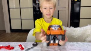 Тобот X (Икс) распаковка. Как собрать и разобрать оригинального тобота X.