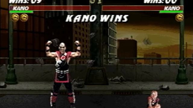 Mortal Kombat 3 - Playstation & PC - Kano - Babality смотреть онлайн