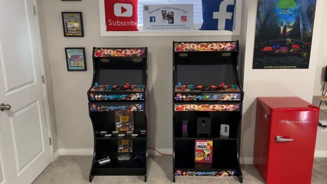 New Model 27” Custom Bartop Arcade CNC Cut From Retropie Video Game Guy смотреть онлайн