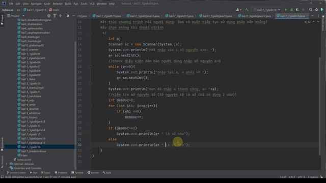 17.7 giải bài tập java 18 break, continue trong java -tự học lập trình java chi tiết nhất смотреть онлайн