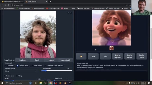 Disney Yourself: A Step-by-Step Tutorial [Stable Diffusion] смотреть онлайн