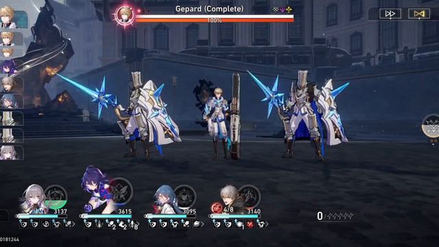 VS. GEPARD(SIMULATED UNIVERSE DIFFICULTY III) | HONKAI: STAR RAIL смотреть онлайн