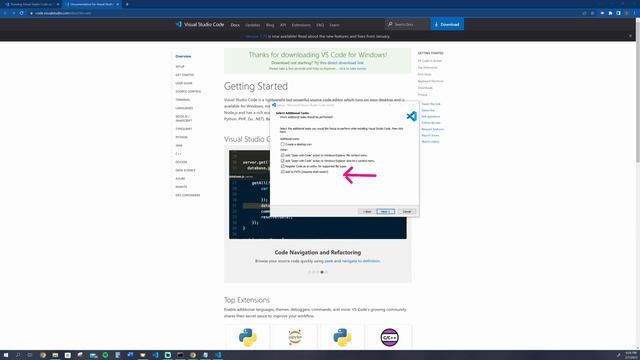 VS CODE: HOW to INSTALL VISUAL STUDIO CODE for programmers! Easy STEP by STEP TUTORIAL! WINDOWS 10 смотреть онлайн