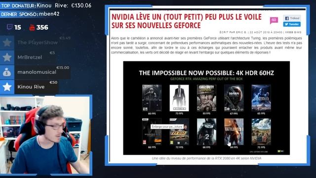 Tech Talk #79 - NVIDIA RTX, AVIS / DirectX SOUS LINUX / FREESYNC AVEC NVIDIA [Live] смотреть онлайн
